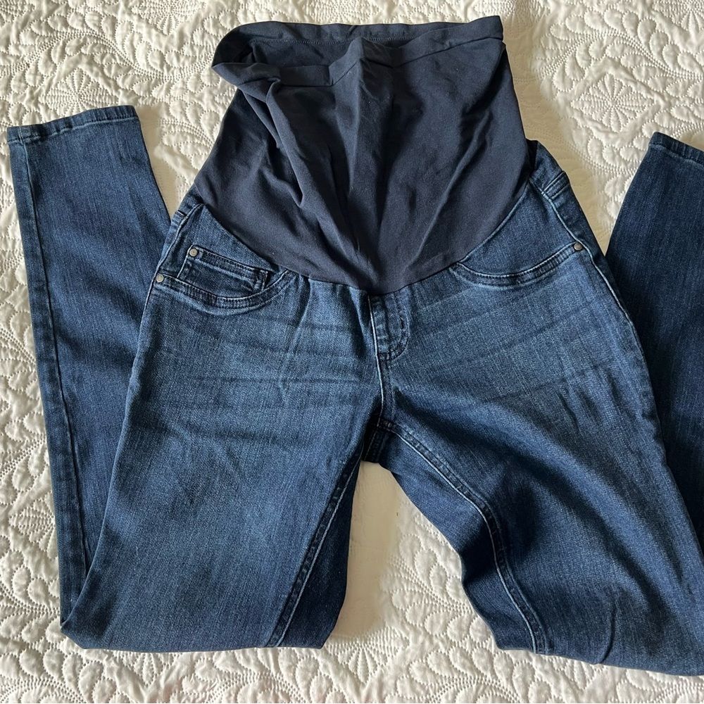 Indigo Blue Dark Wash Jeans